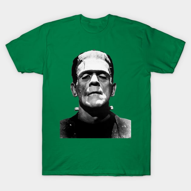 Frankenstein Boris Karloff T-Shirt by MovieFunTime